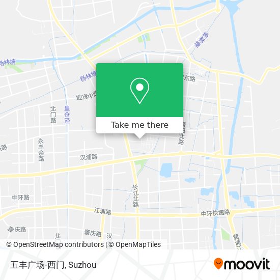五丰广场-西门 map