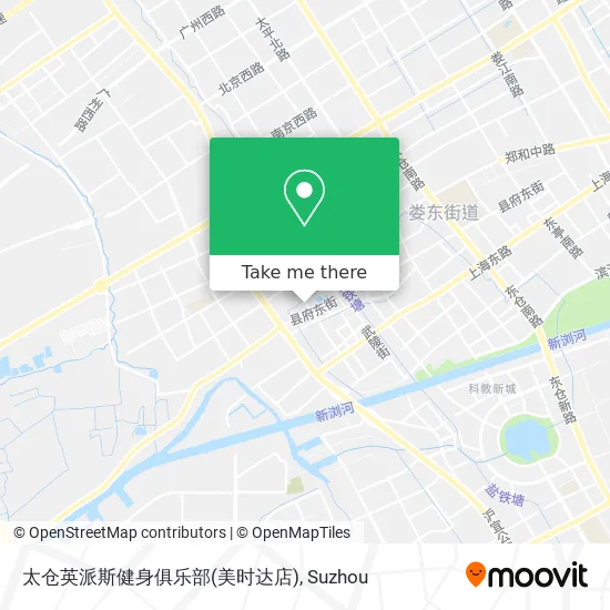 太仓英派斯健身俱乐部(美时达店) map