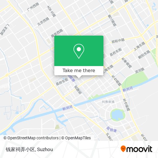 钱家祠弄小区 map