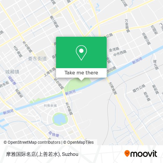 摩雅国际名店(上善若水) map