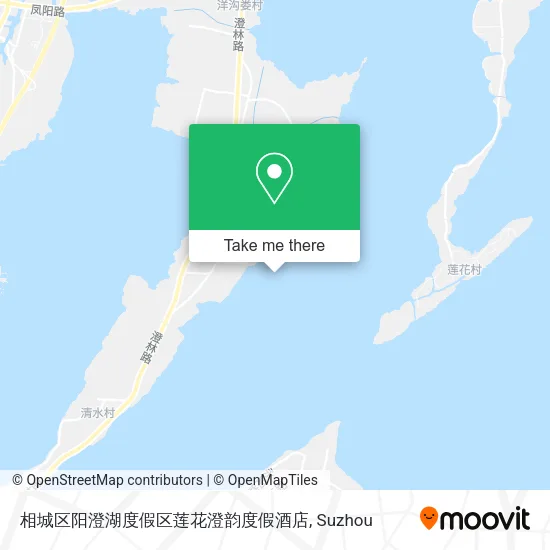 相城区阳澄湖度假区莲花澄韵度假酒店 map