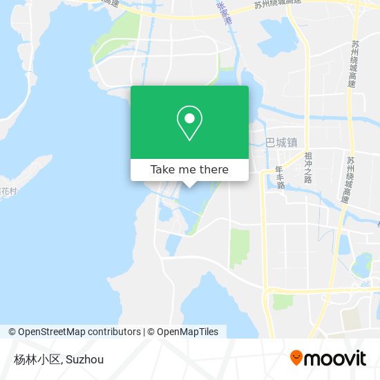 杨林小区 map