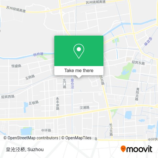 皇沧泾桥 map