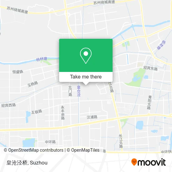 皇沧泾桥 map