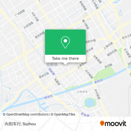 向阳车行 map