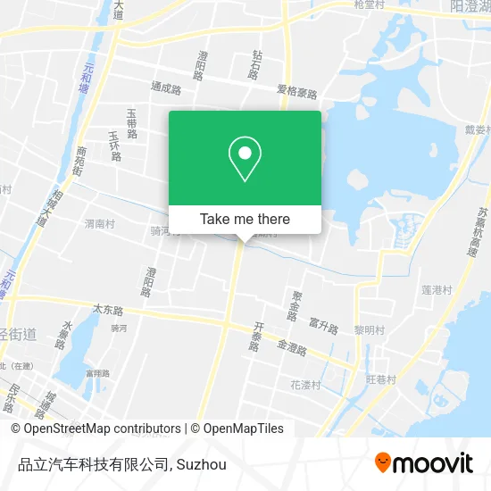 品立汽车科技有限公司 map