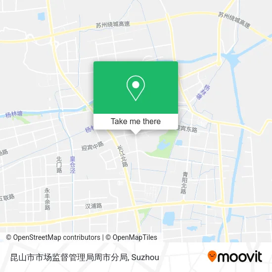 昆山市市场监督管理局周市分局 map