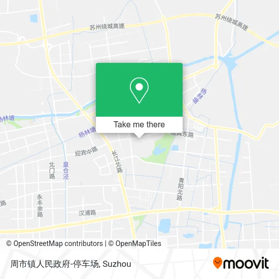 周市镇人民政府-停车场 map