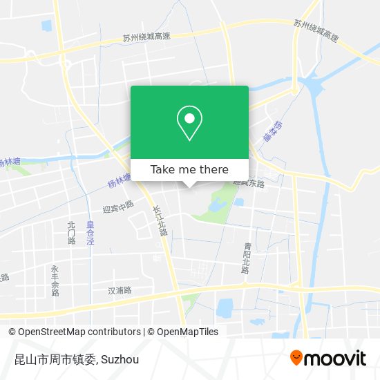 昆山市周市镇委 map