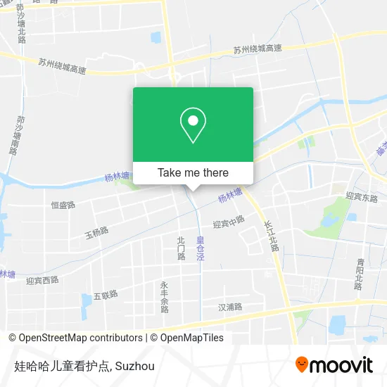 娃哈哈儿童看护点 map