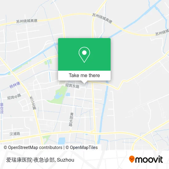 爱瑞康医院-夜急诊部 map