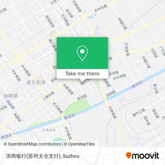 浙商银行(苏州太仓支行) map