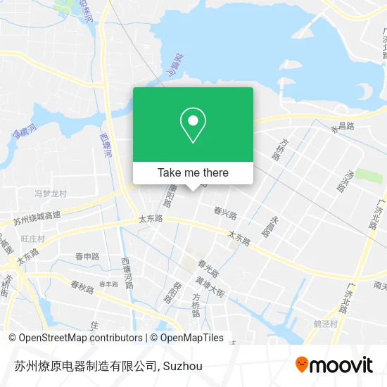 苏州燎原电器制造有限公司 map