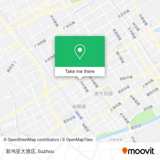 新鸿亚大酒店 map