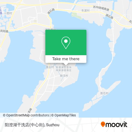 阳澄湖干洗店(中心街) map