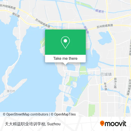 天大精益职业培训学校 map