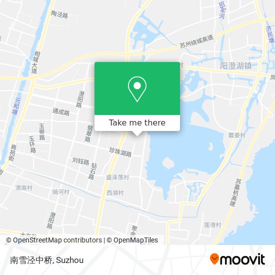 南雪泾中桥 map