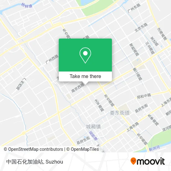 中国石化加油站 map