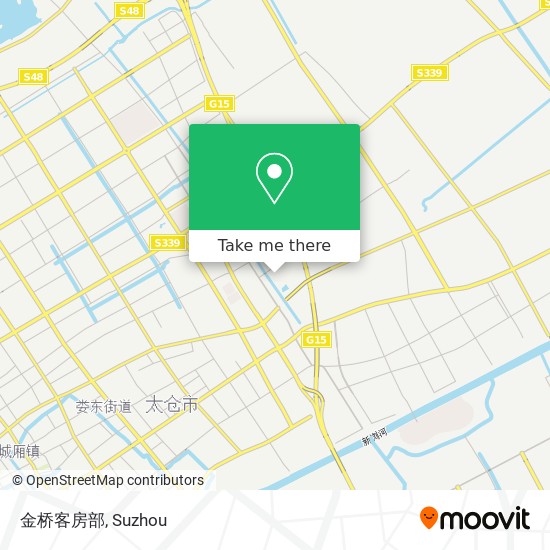 金桥客房部 map