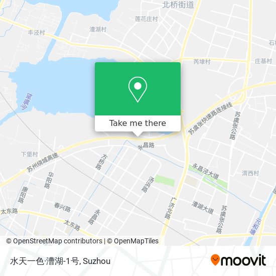 水天一色·漕湖-1号 map