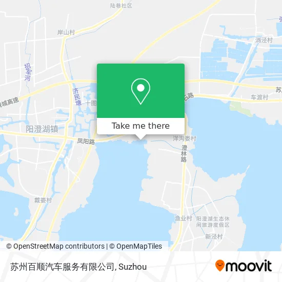 苏州百顺汽车服务有限公司 map