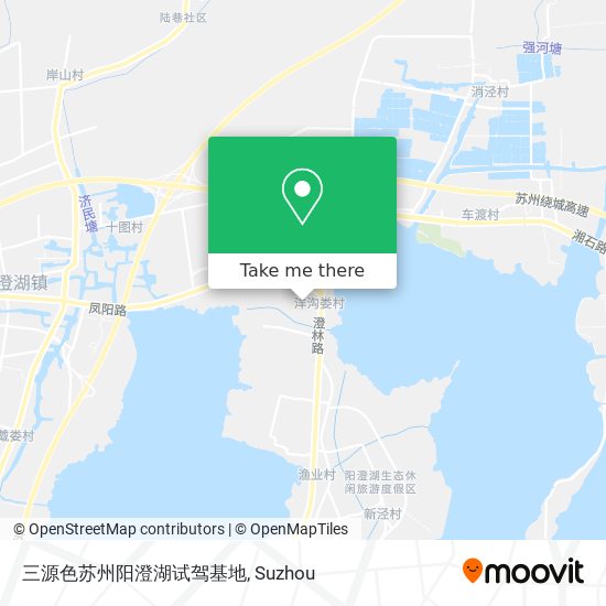 三源色苏州阳澄湖试驾基地 map