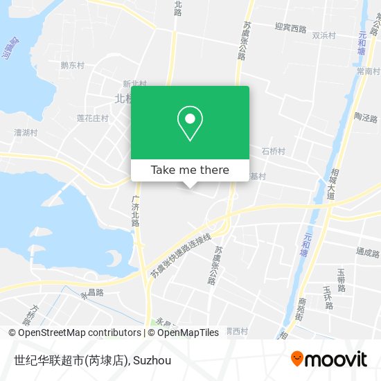 世纪华联超市(芮埭店) map