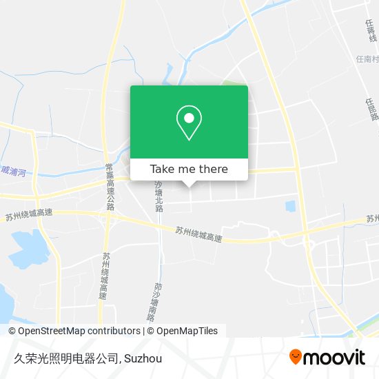 久荣光照明电器公司 map