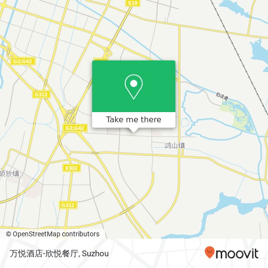 万悦酒店-欣悦餐厅 map