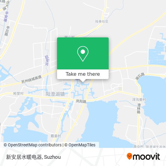 新安居水暖电器 map