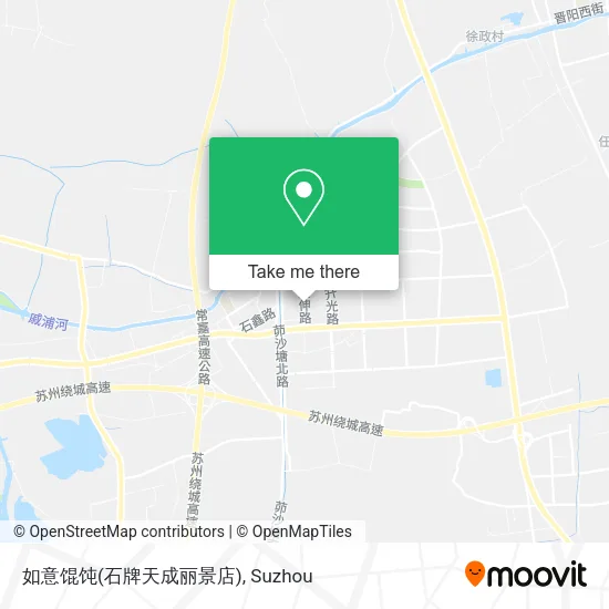 如意馄饨(石牌天成丽景店) map