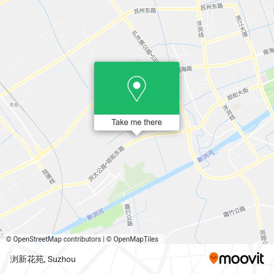 浏新花苑 map