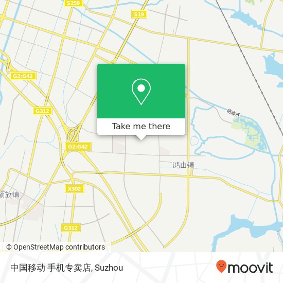 中国移动  手机专卖店 map