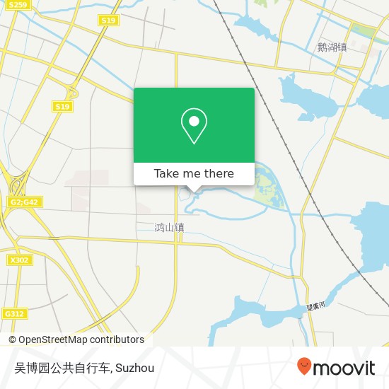 吴博园公共自行车 map