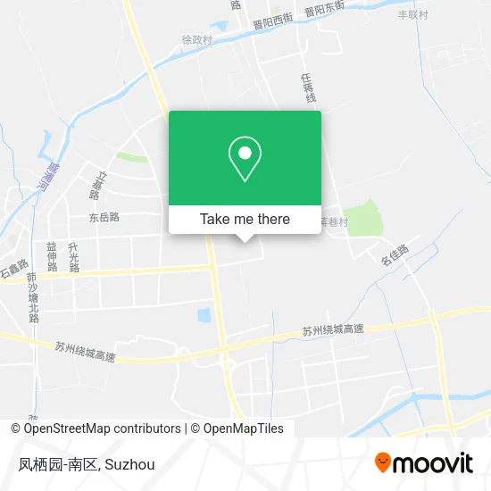 凤栖园-南区 map