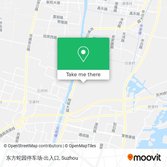 东方蛇园停车场-出入口 map
