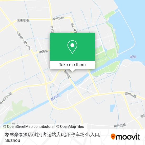 格林豪泰酒店(浏河客运站店)地下停车场-出入口 map