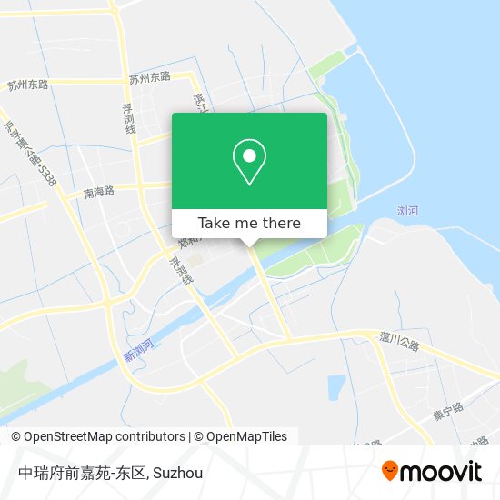 中瑞府前嘉苑-东区 map