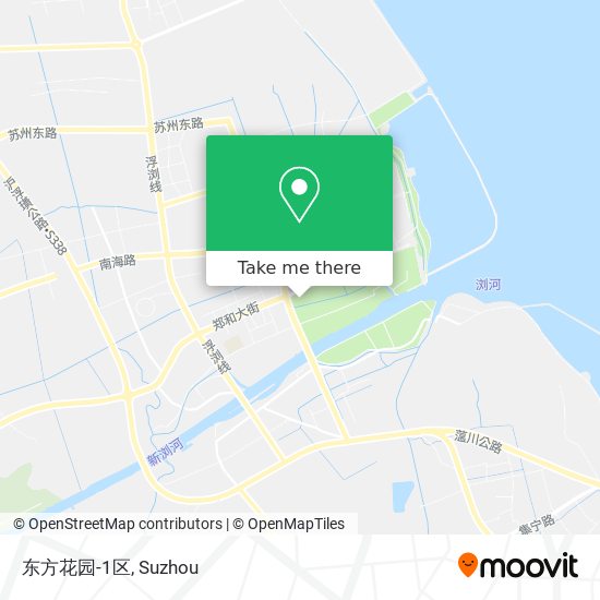 东方花园-1区 map