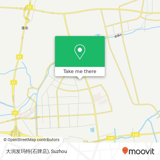 大润发玛特(石牌店) map