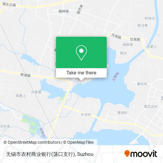无锡市农村商业银行(荡口支行) map