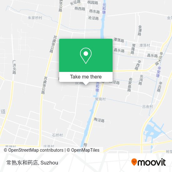 常熟东和药店 map