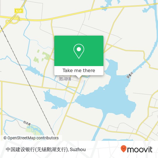 中国建设银行(无锡鹅湖支行) map