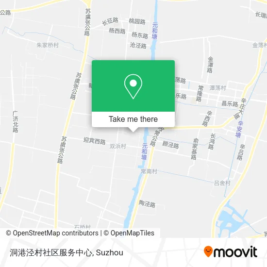 洞港泾村社区服务中心 map