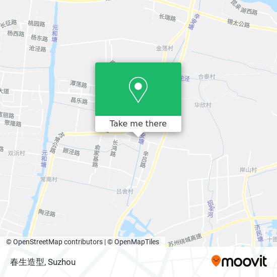 春生造型 map