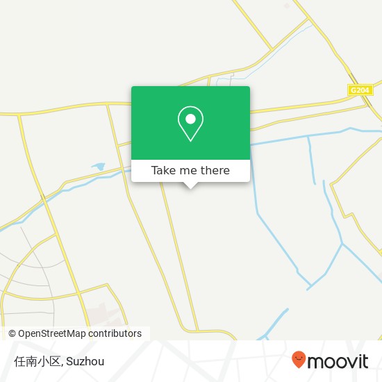 任南小区 map