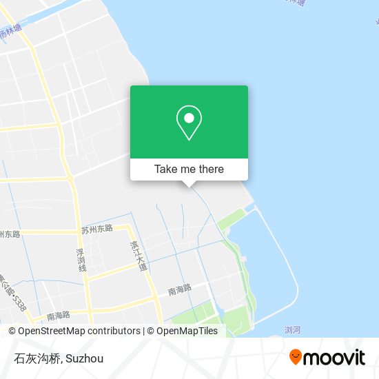 石灰沟桥 map