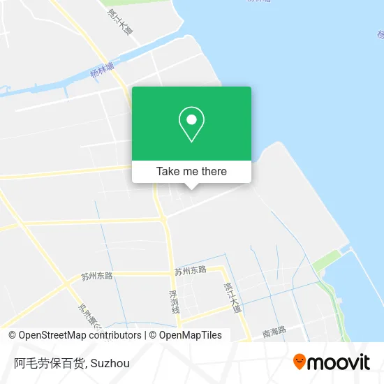 阿毛劳保百货 map