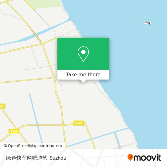 绿色快车网吧游艺 map