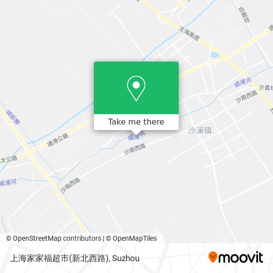 上海家家福超市(新北西路) map
